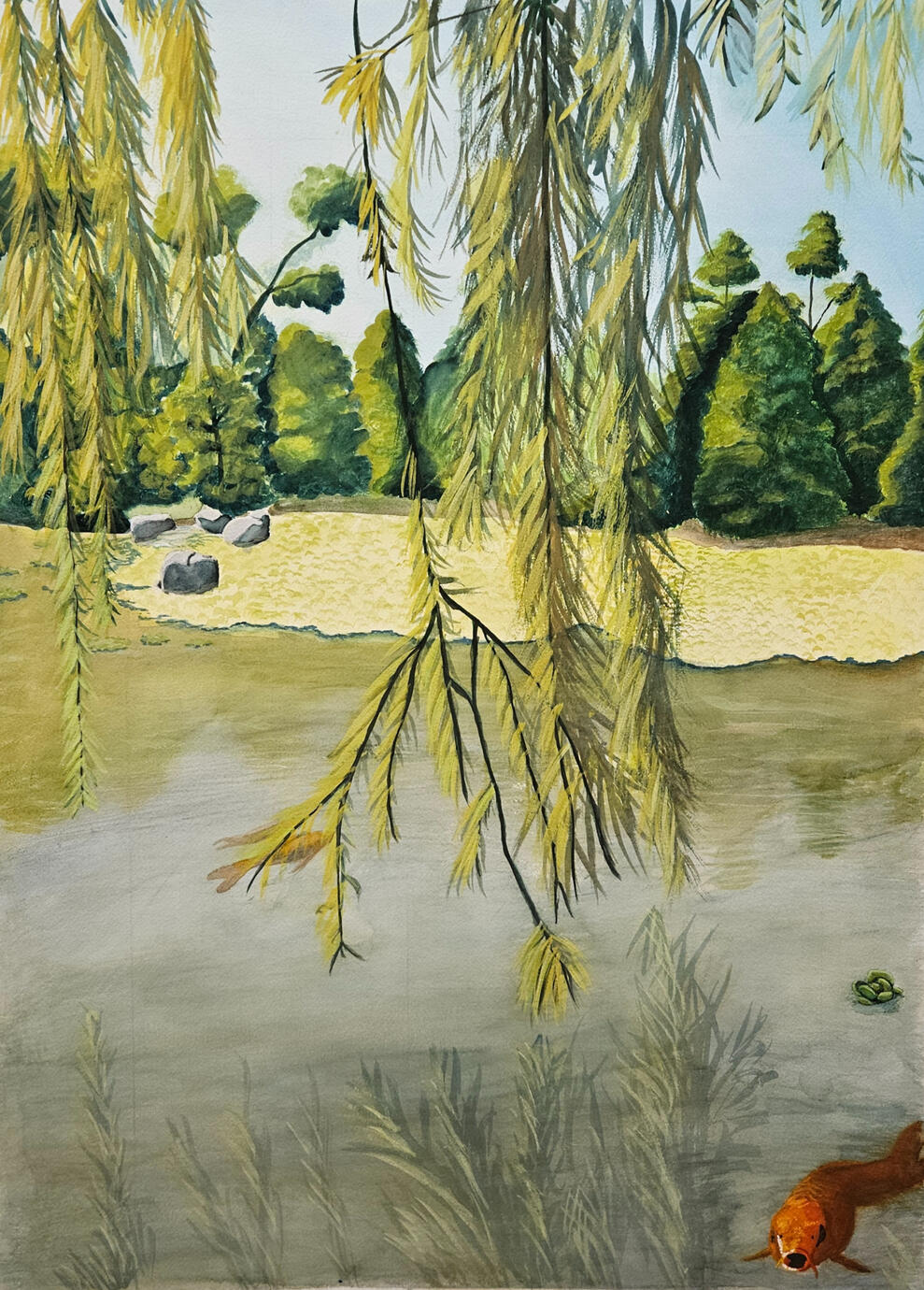 Watercolor Landscape (2025)